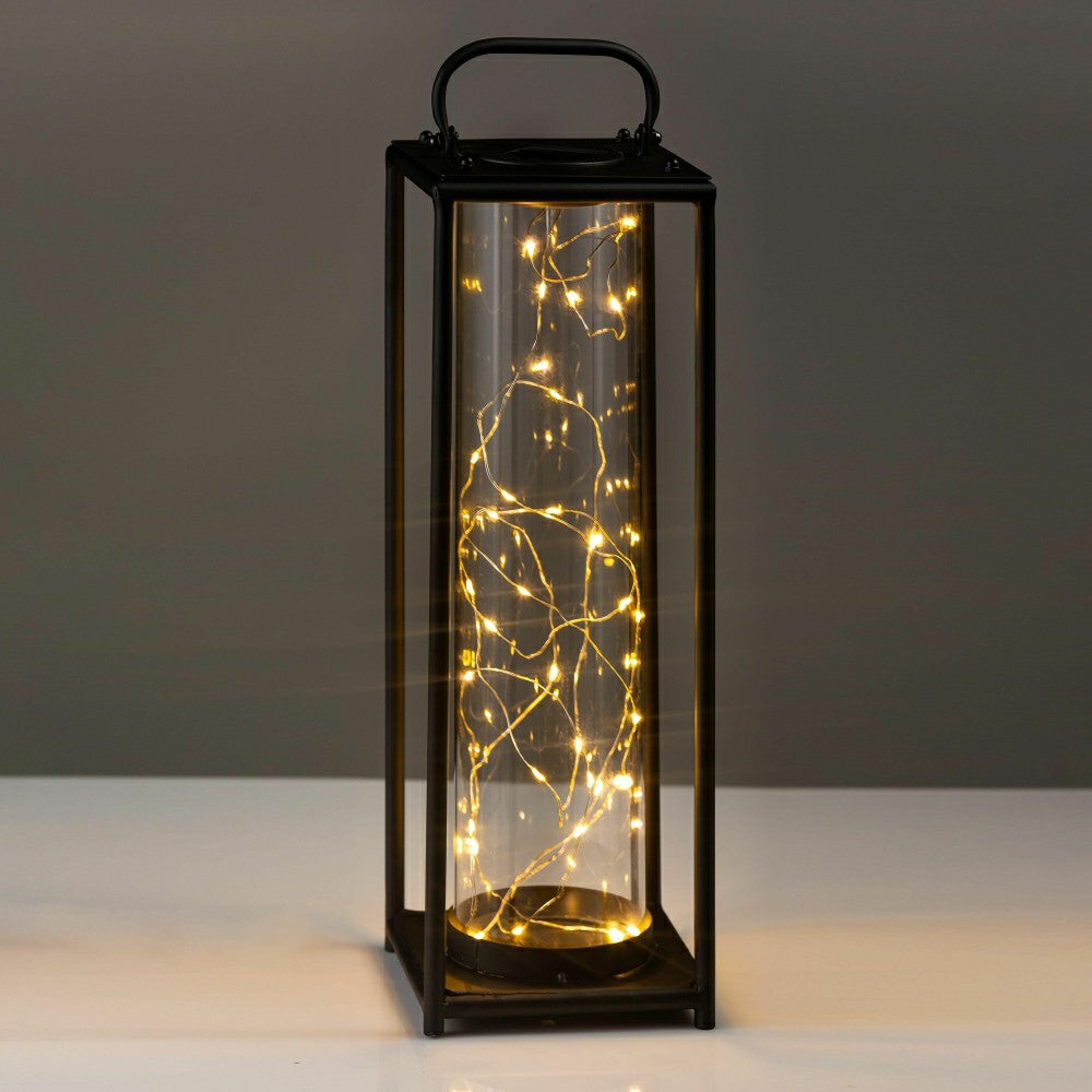 Plow & Hearth Small Firefly Light, Black