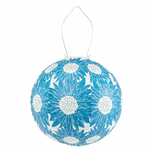 Plow & Hearth Soji Stella - Sunflower - 12" Solar Lantern