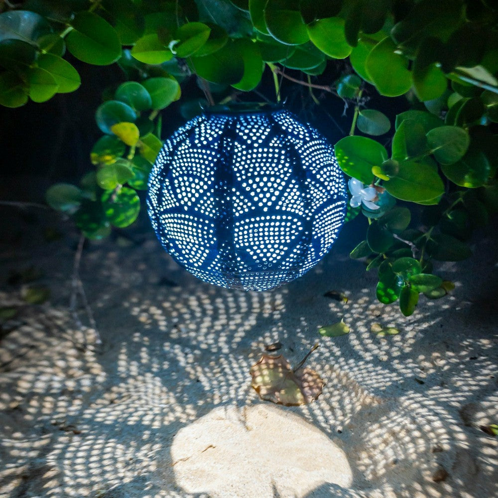 Plow & Hearth Soji Stella - Globe - 8" Solar Lantern