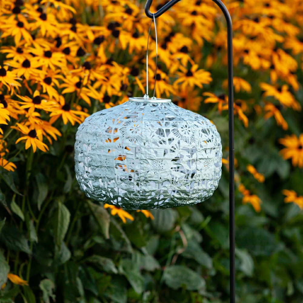 Plow & Hearth Soji Stella - Square - 11" Solar Lantern