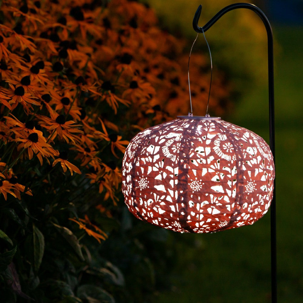 Plow & Hearth Soji Stella - Square - 11" Solar Lantern