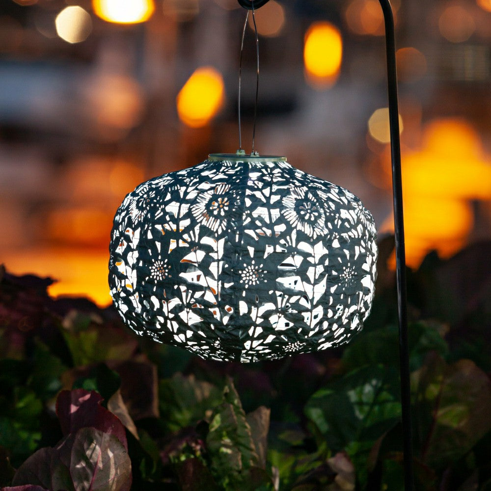 Plow & Hearth Soji Stella - Square - 11" Solar Lantern