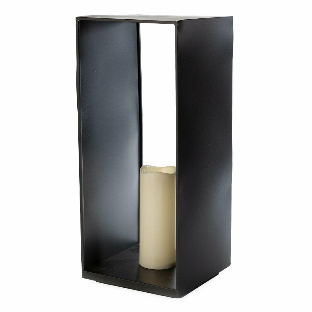 Plow & Hearth 20" Candle Lantern with LED Light