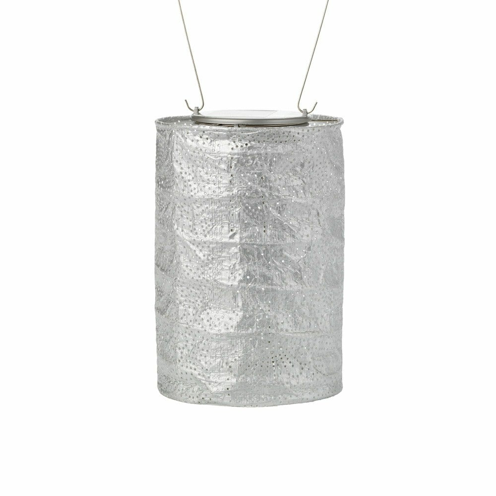 Plow & Hearth Soji Stella - Cylinder - 7.5" Solar Lantern