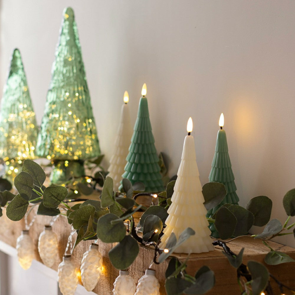 Plow & Hearth Globe Shaped Frosted String Light