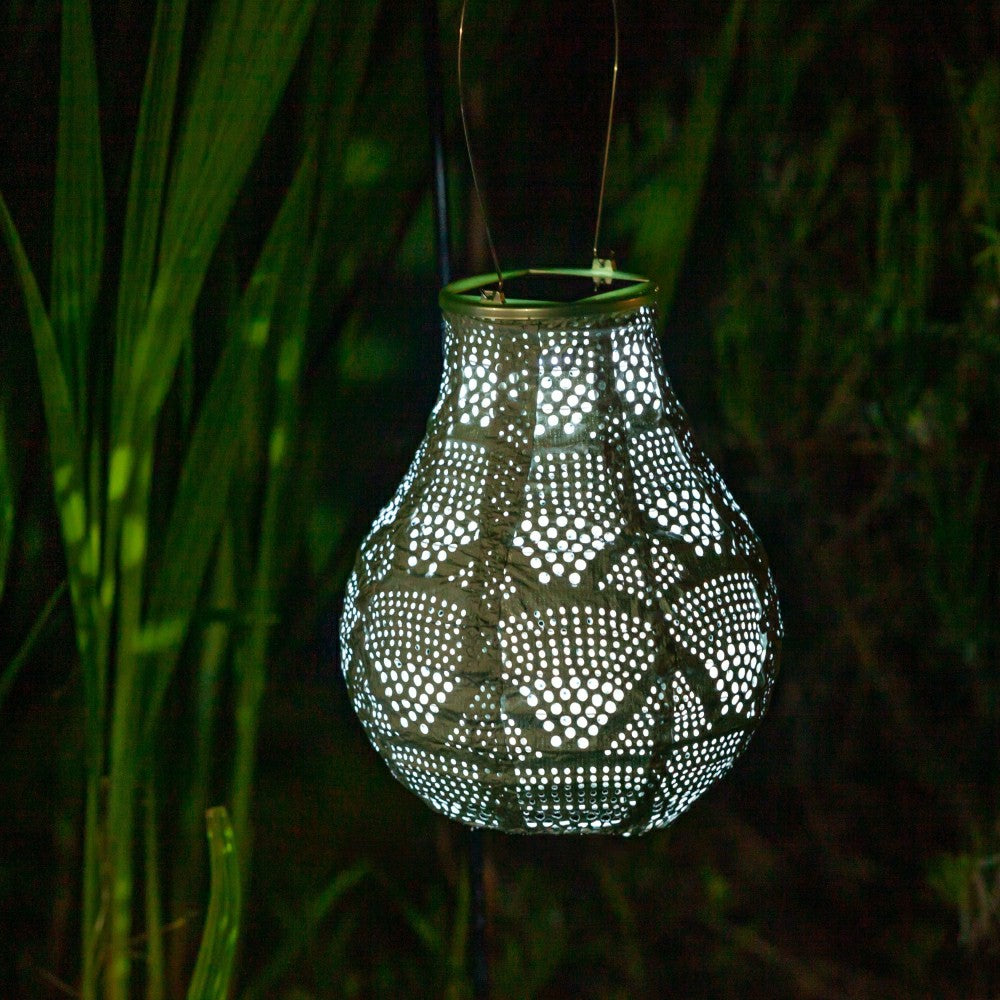 Plow & Hearth Soji Stella - Bulb - 8" Solar Lantern