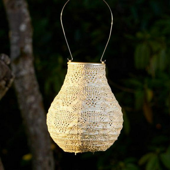Plow & Hearth Soji Stella - Bulb - 8" Solar Lantern