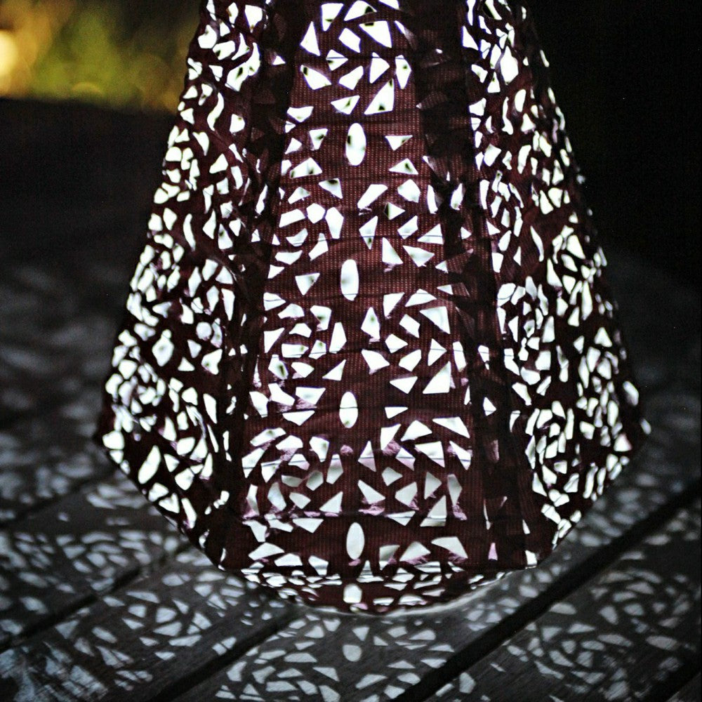 Plow & Hearth Soji Stella - Prism - 11" Solar Lantern