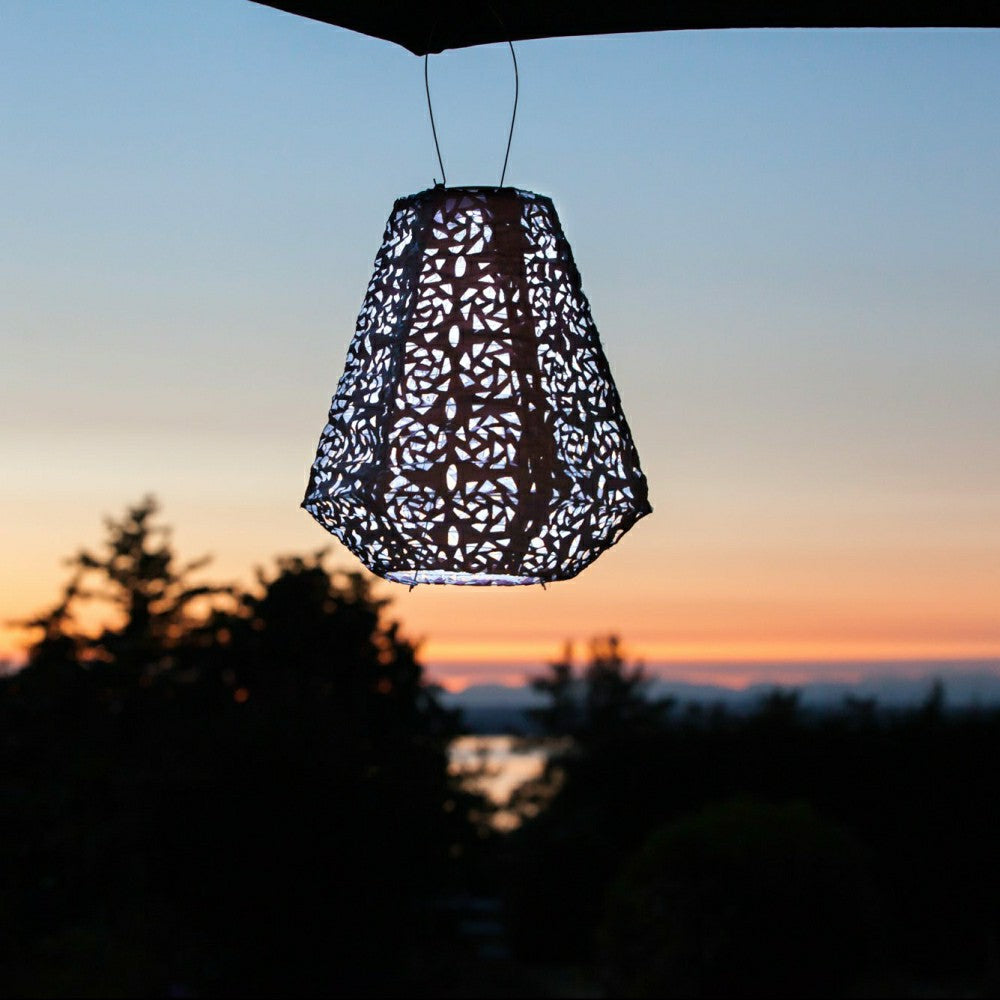 Plow & Hearth Soji Stella - Prism - 11" Solar Lantern