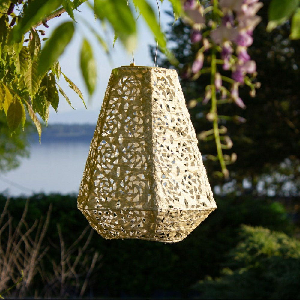 Plow & Hearth Soji Stella - Prism - 11" Solar Lantern