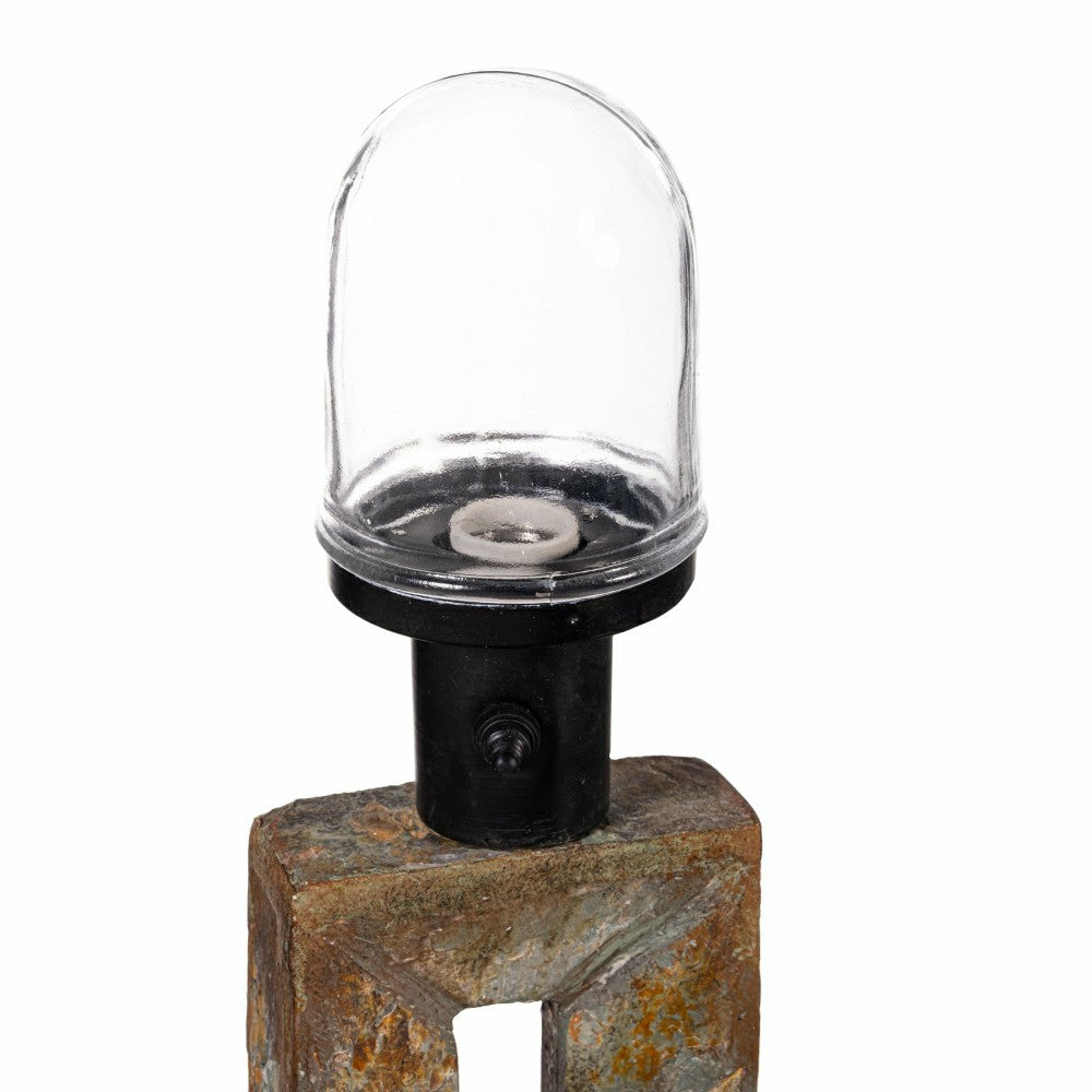 Plow & Hearth Indoor/Outdoor Slate Lamp