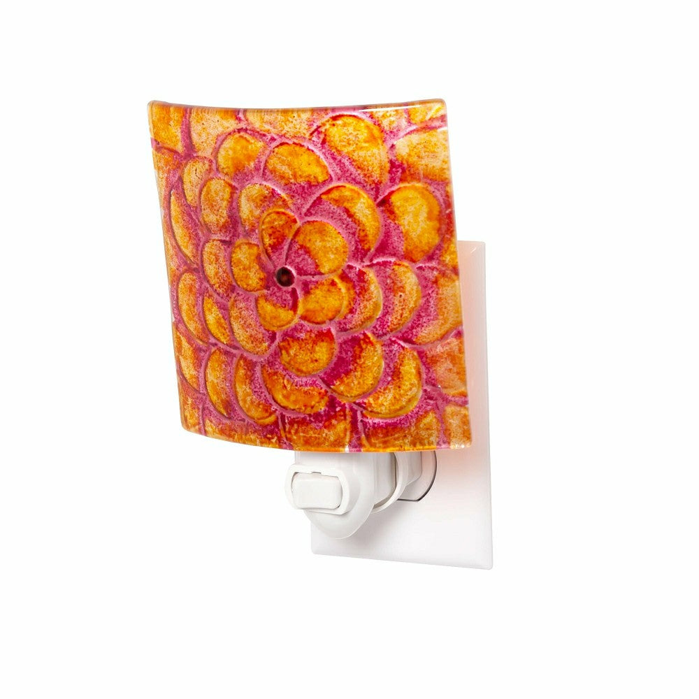 Plow & Hearth Bird Bliss Hand Painted Glass Nightlight