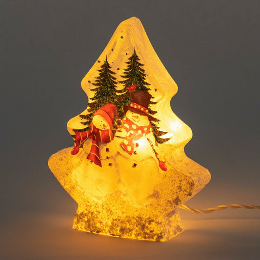 Plow & Hearth Snowmen Tabletop Accent Light