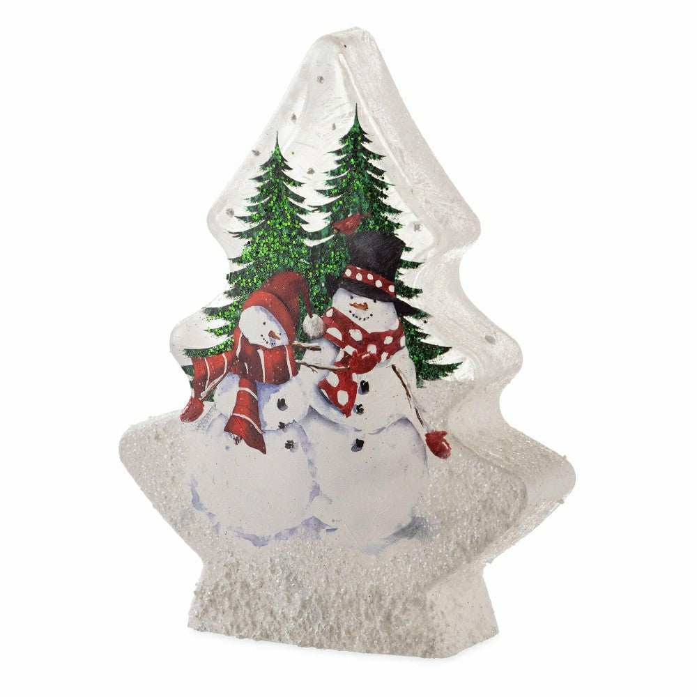 Plow & Hearth Snowmen Tabletop Accent Light
