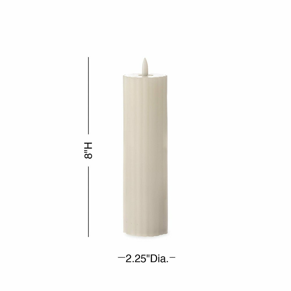 Plow & Hearth LED Flameless Candle, 9"