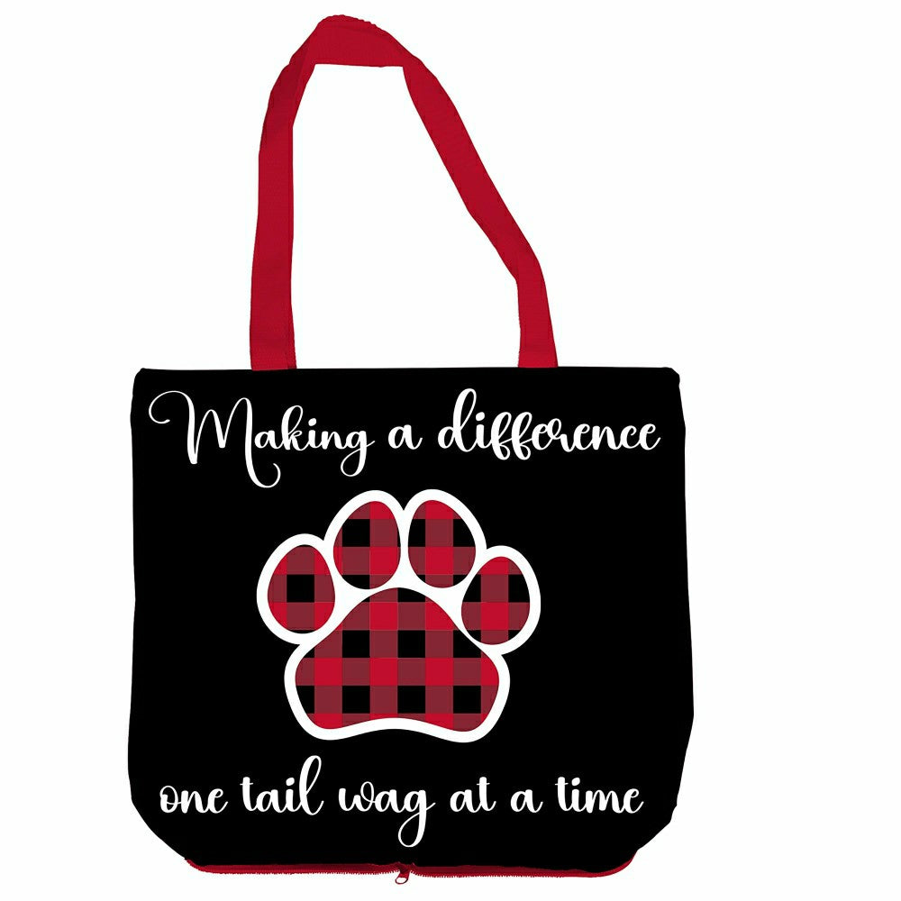 Plow & Hearth Making a Difference Ceramic Perfect Cup and Compact Tote Giftset, 17oz