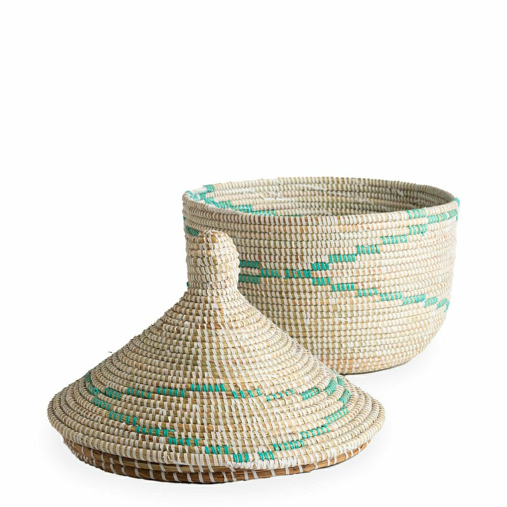 Plow & Hearth Senegalese Woven Warming Basket