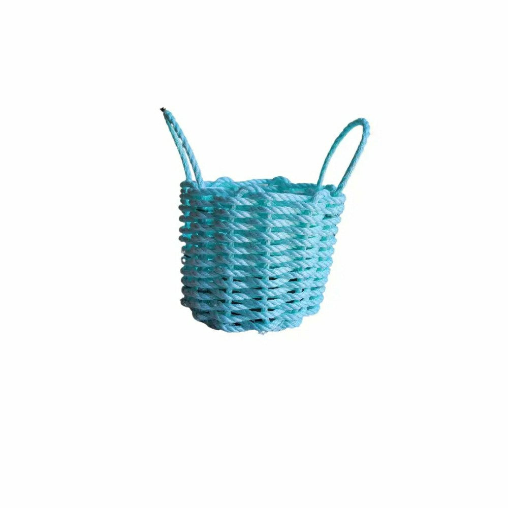 Plow & Hearth Solid, Single Color Maine Lobster Rope Basket, Handmade