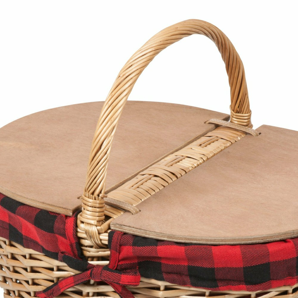 Plow & Hearth Country Picnic Basket
