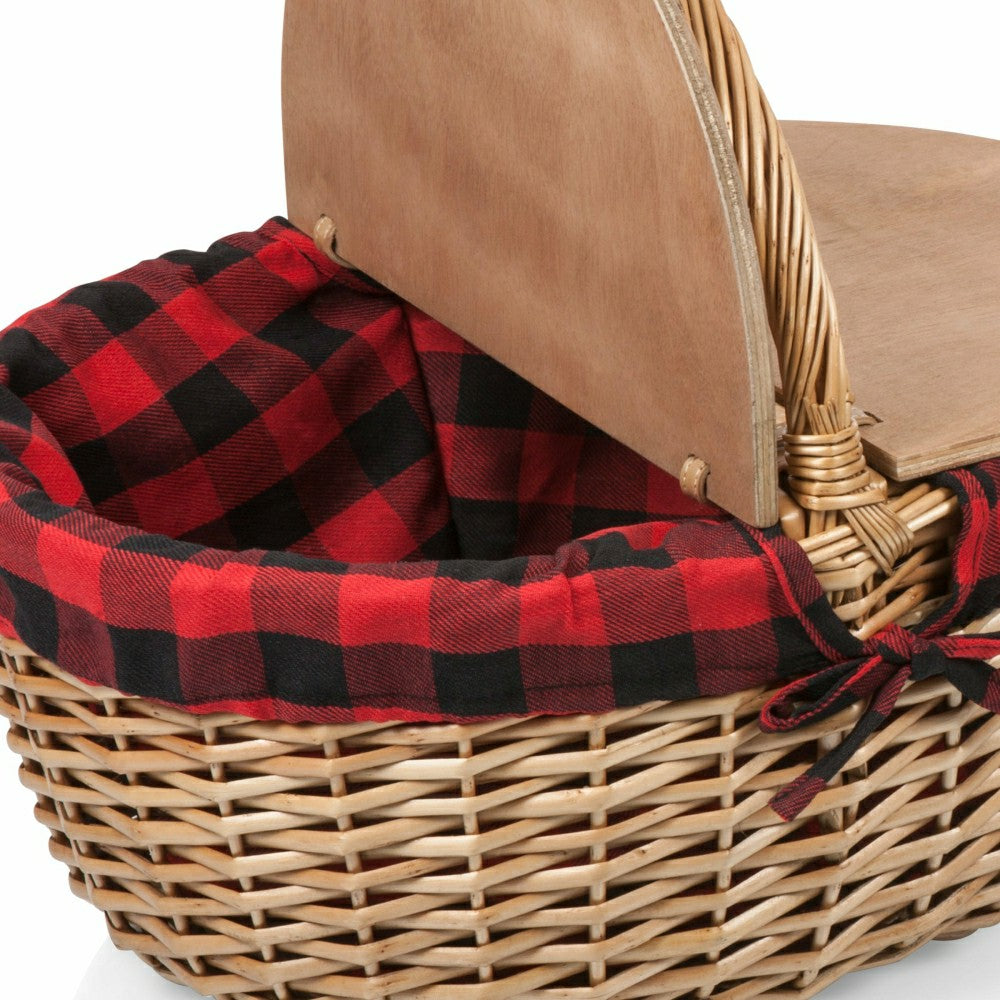 Plow & Hearth Country Picnic Basket