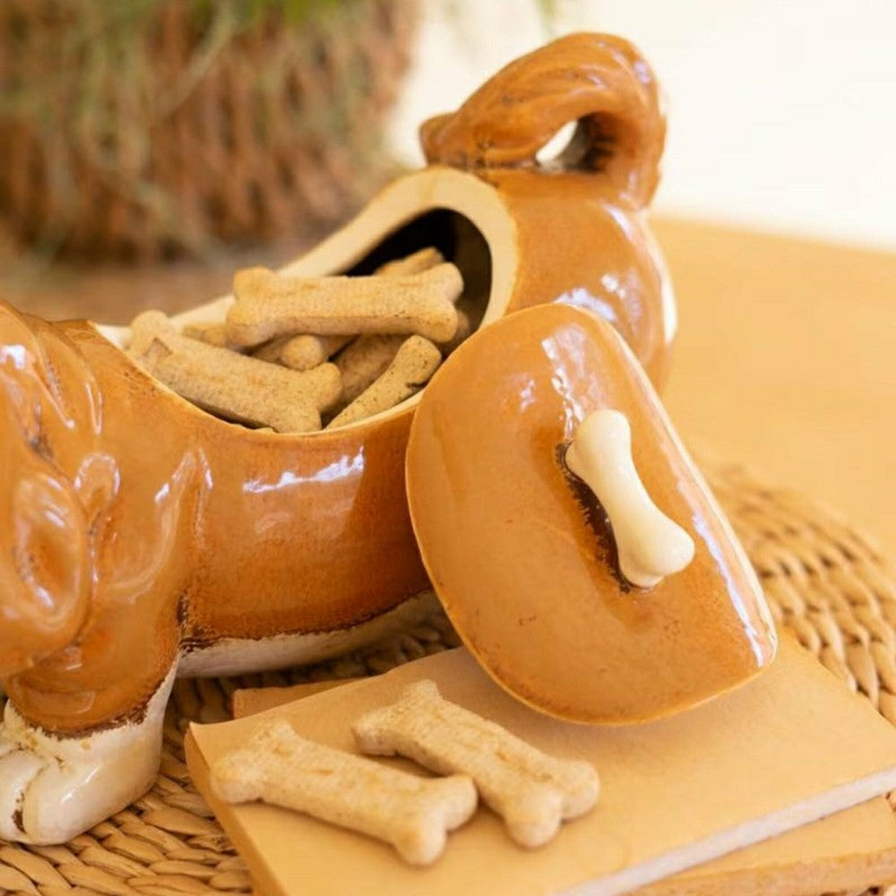 Plow & Hearth Basset Hound Ceramic Canister