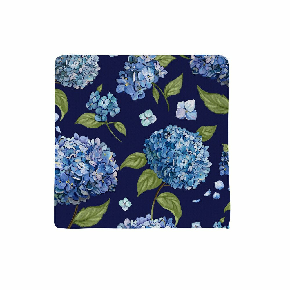 Plow & Hearth VivaStyle Kitchen Gift Set Quick Waffle Weave Double-Sided, Hydrangea Haven, Set of 3