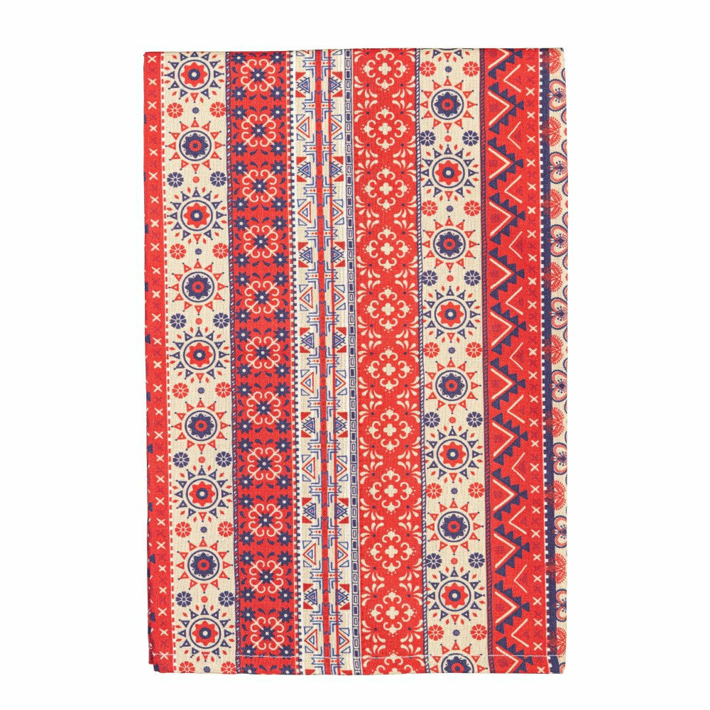 Plow & Hearth Boho Americana Flag Tea Towel