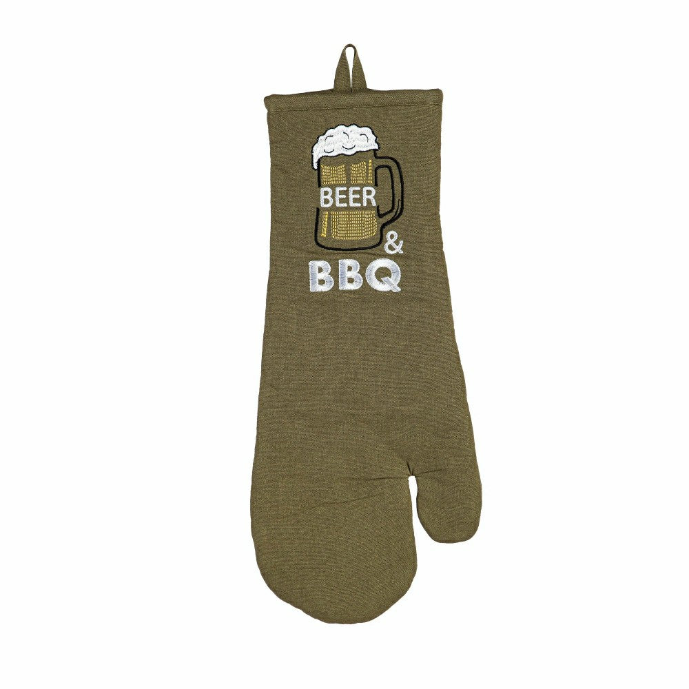 Plow & Hearth Father's Day Grilling Gift Set, "Beer & BBQ"