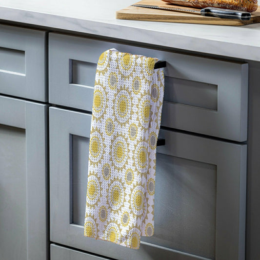 Plow & Hearth Sunrays Quick Dry Kitchen Towel, 18" x 30"