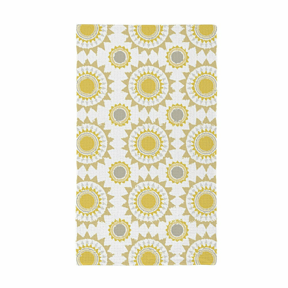 Plow & Hearth Sunrays Quick Dry Kitchen Towel, 18" x 30"