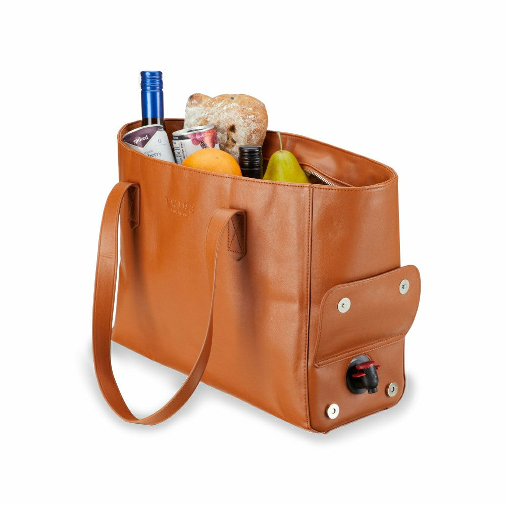 Plow & Hearth Insulated Wine Tote