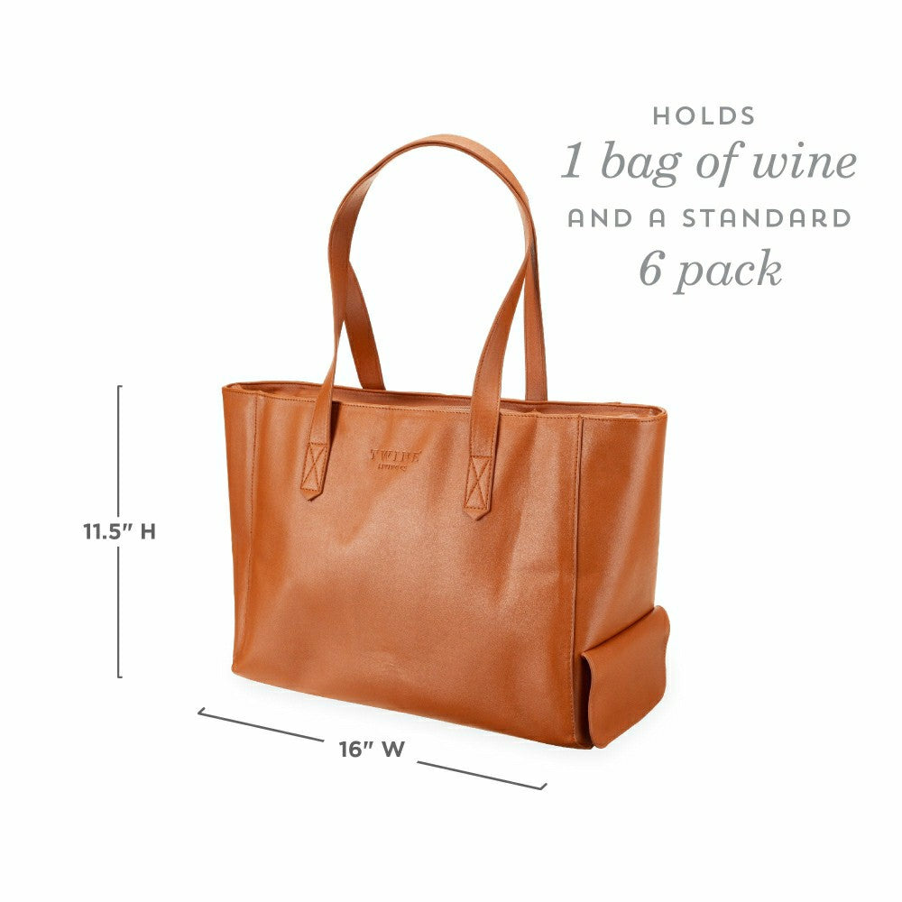 Plow & Hearth Insulated Wine Tote