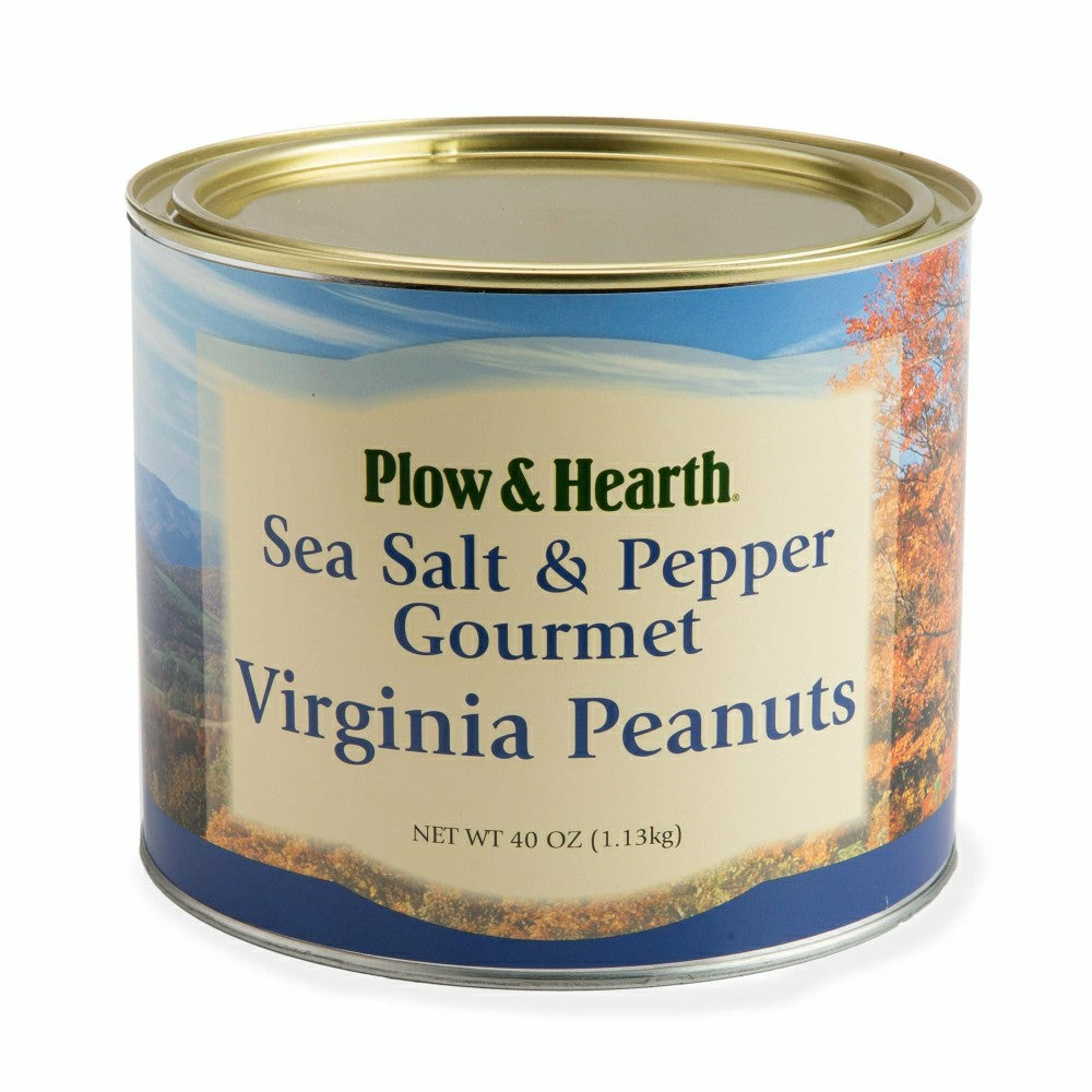 Plow & Hearth Extra Large Virginia Peanuts 40 oz. Tin
