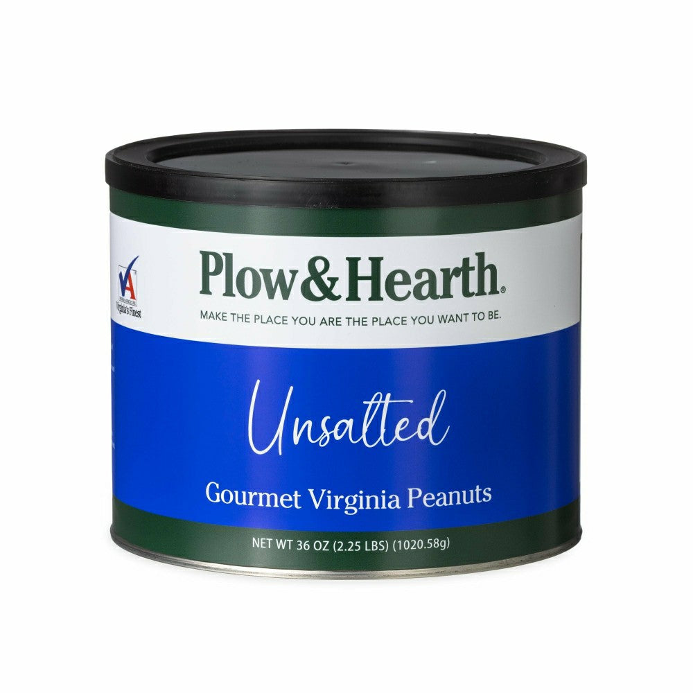 Plow & Hearth Extra Large Virginia Peanuts 40 oz. Tin