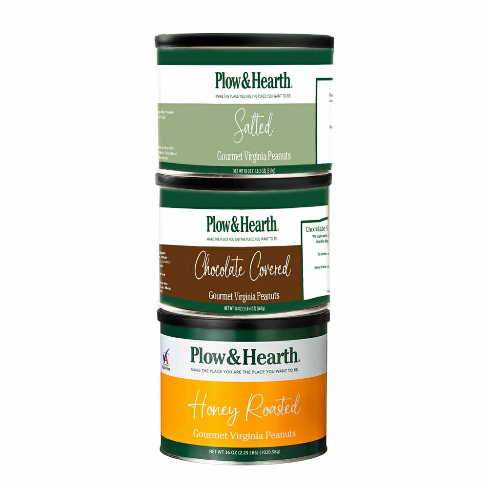 Plow & Hearth Peanut Trio Gift Tower
