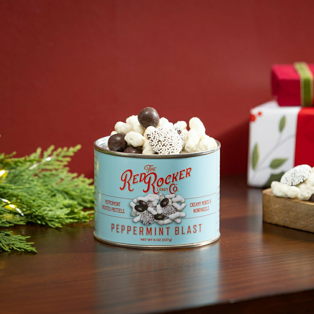 Plow & Hearth Red Rocker Candy Peppermint Blast, 8oz