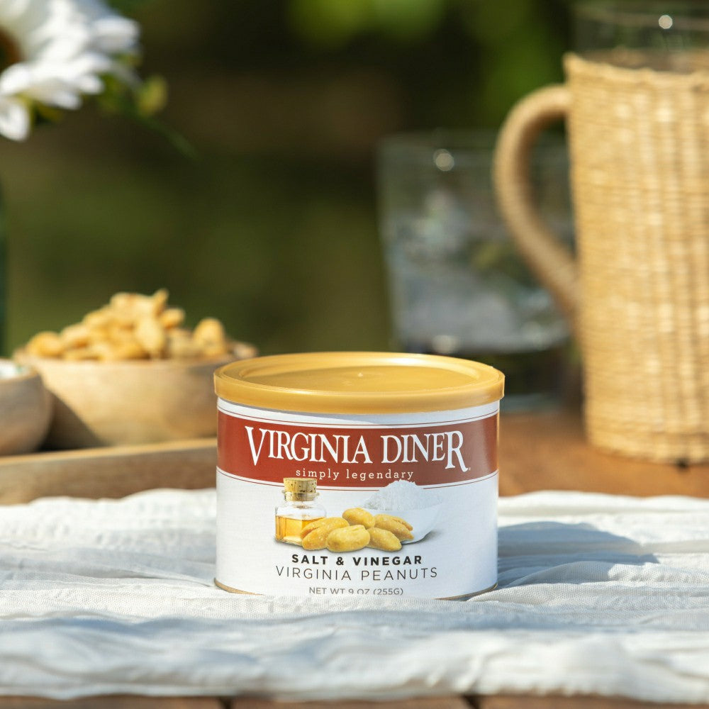 Plow & Hearth Virginia Diner 9 oz. Salt & Vinegar Peanuts