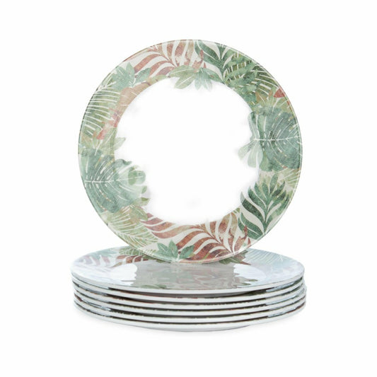 Plow & Hearth Tradewinds Melamine Salad Plates, Set of 6