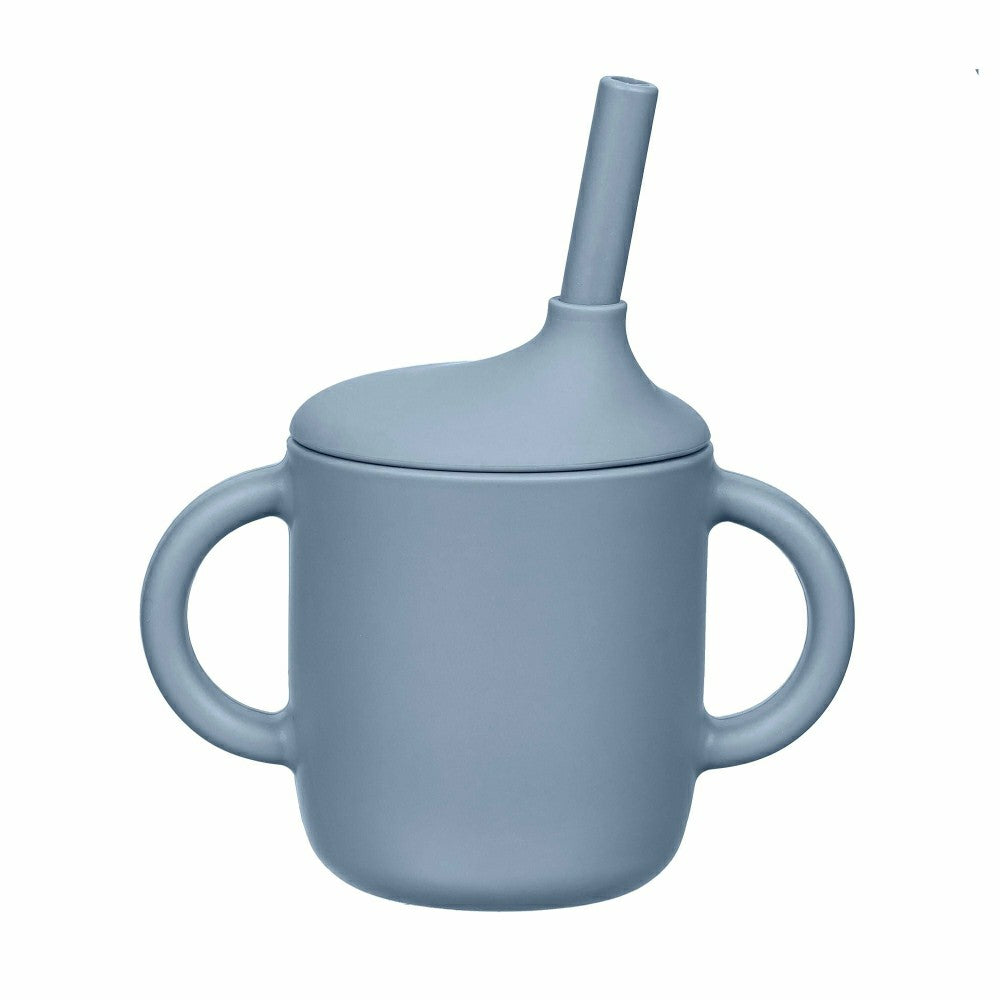 Plow & Hearth Owl Silicone Baby Feeding Set