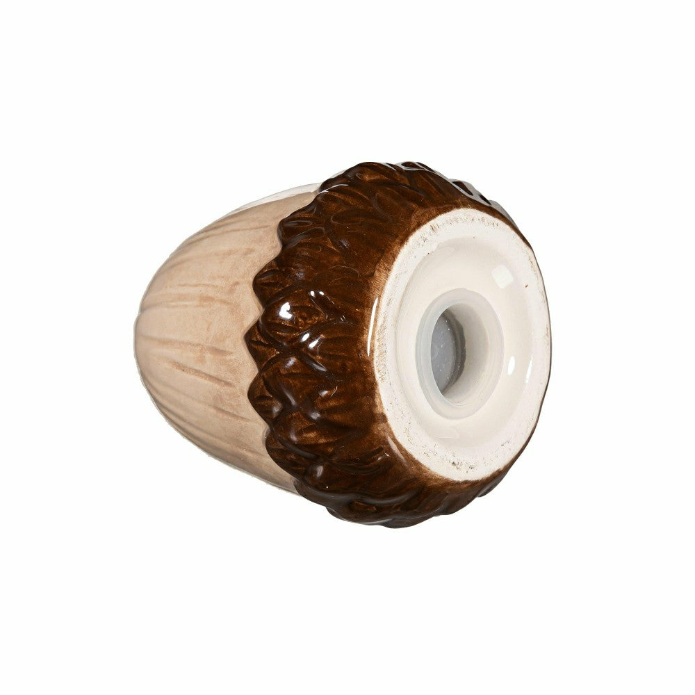 Plow & Hearth Woodland Storybook Salt & Pepper Shakers Ceramic Squirrel with Acorn,