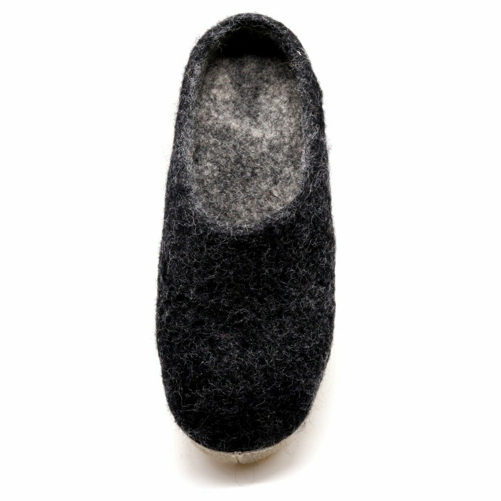 Plow & Hearth Womens Astoria Wool House Slippers