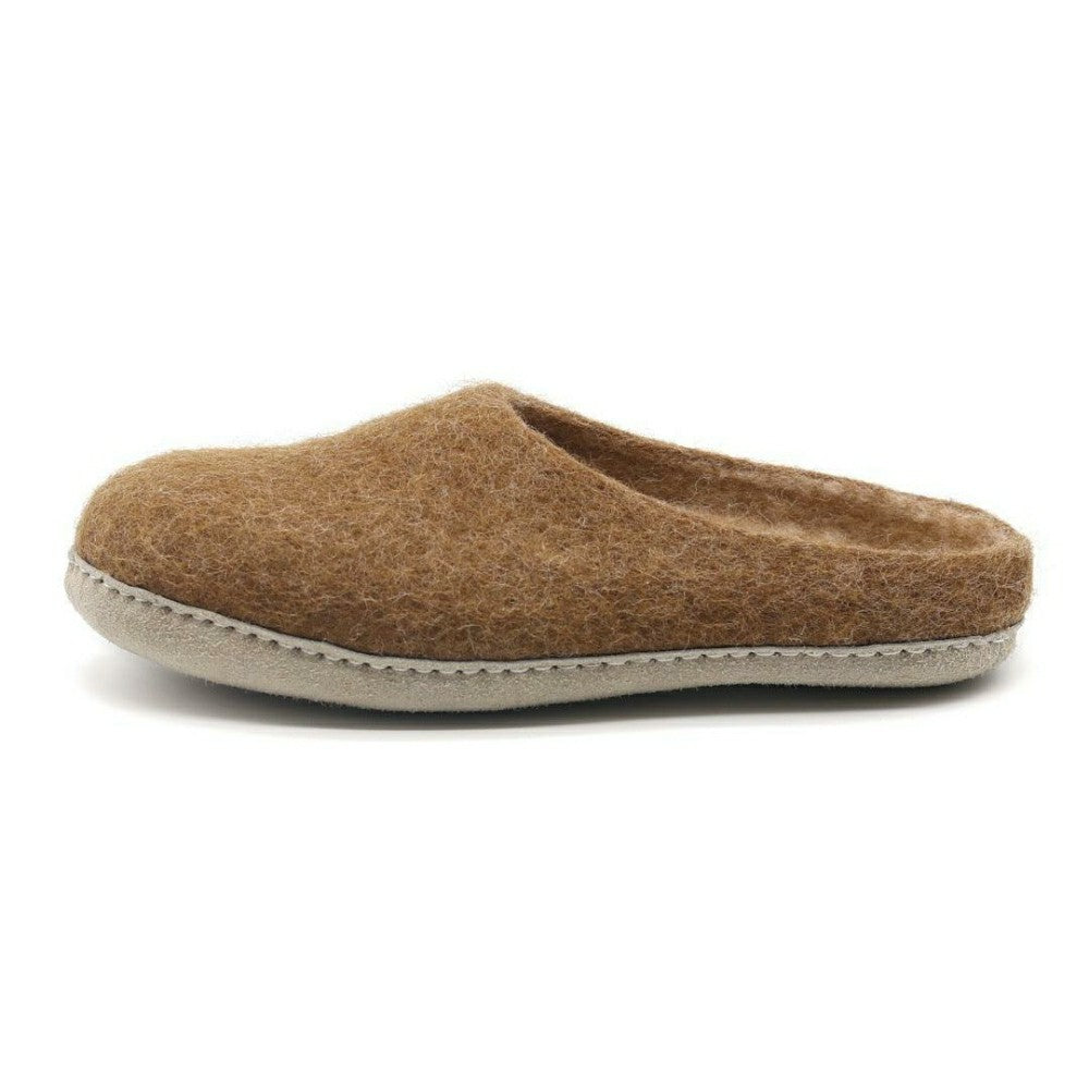 Plow & Hearth Womens Astoria Wool House Slippers