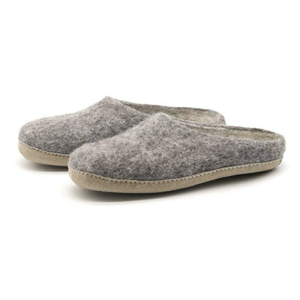Plow & Hearth Womens Astoria Wool House Slippers