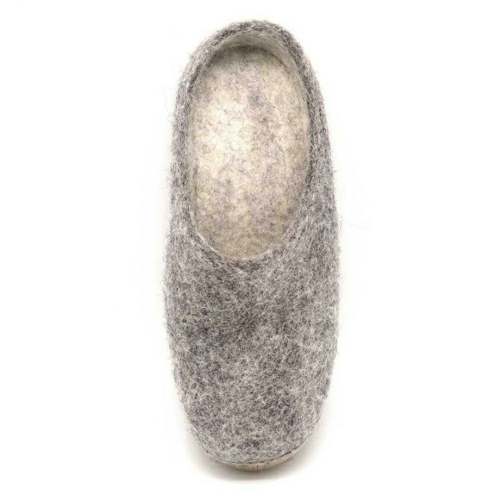 Plow & Hearth Womens Astoria Wool House Slippers