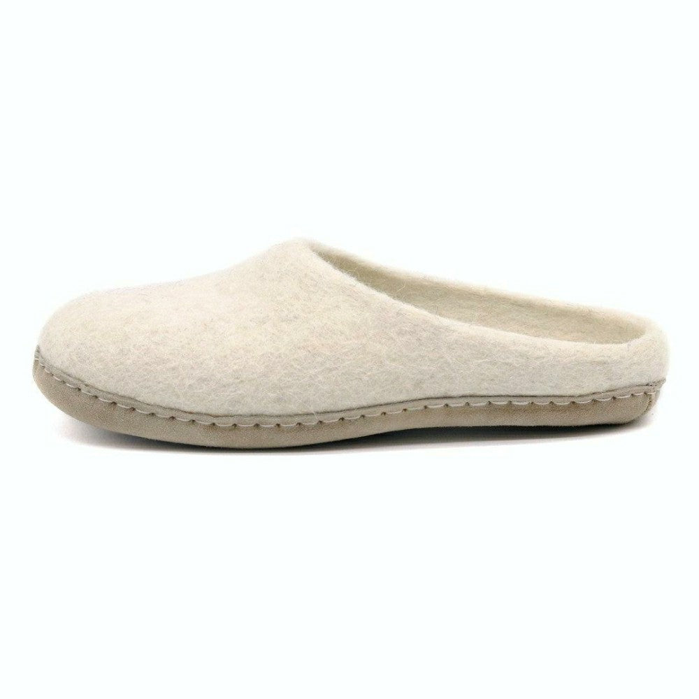 Plow & Hearth Womens Astoria Wool House Slippers