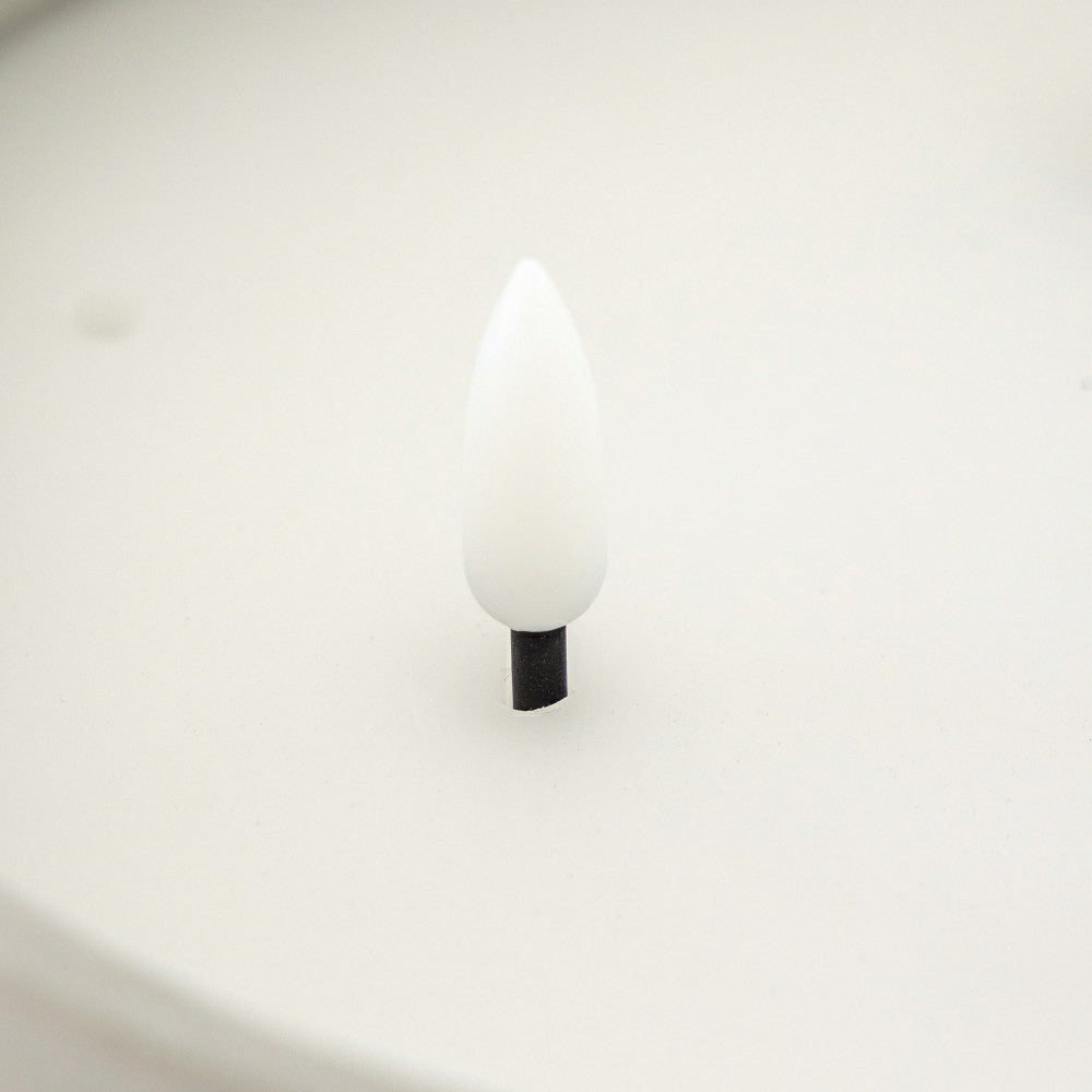 Plow & Hearth Gray LED Outdoor Candle
