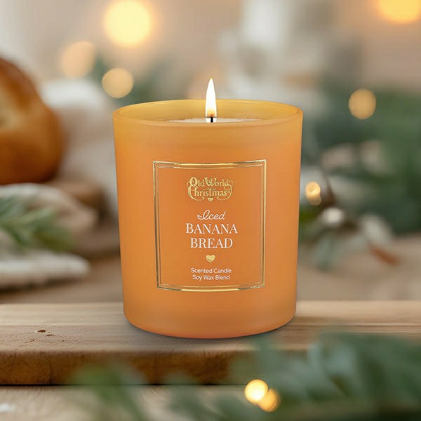Plow & Hearth Iced Banana Bread Candle
