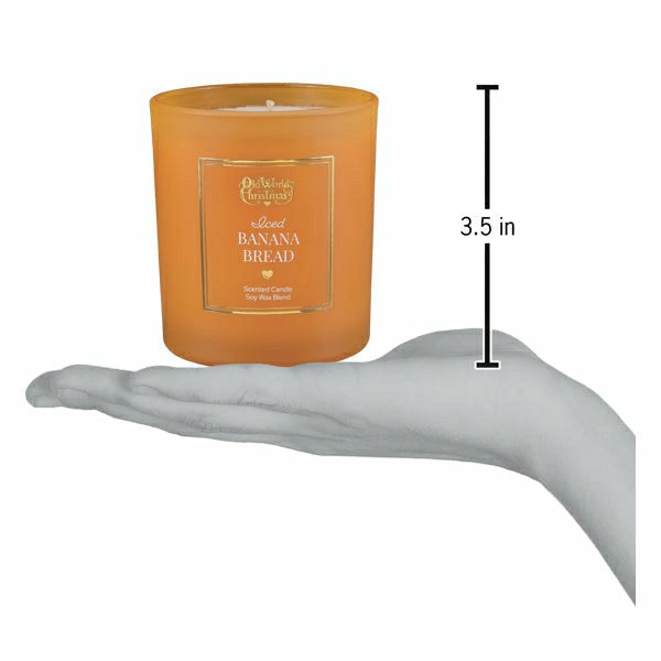 Plow & Hearth Iced Banana Bread Candle