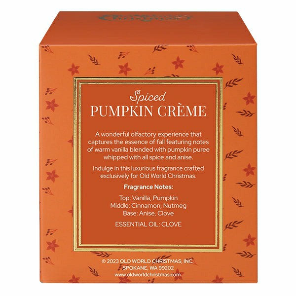 Plow & Hearth Spiced Pumpkin Creme Candle