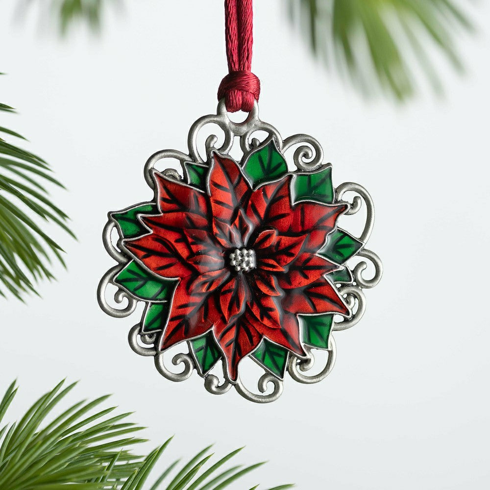 Plow & Hearth Solid Pewter Christmas Tree Ornament